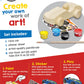 Works of Ahhh... Mini Craft Set - Race Car Build & Paint Family Craft Set