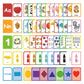 Zazzykid Flash Cards For Toddlers Learning: 54 Double Sides Flashcards For Alphabets, Numbers, Colors, Shapes - Educational Toys For Preschool