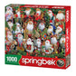 Springbok'S 1000 Piece Jigsaw Puzzle Santa Collection - Made In Usa