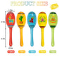 15Pcs Mexican Fiesta Party Favors Mini Wooden Maracas for Kids Mexican Fiesta Themed Birthday Baby Shower Cinco De Mayo Taco Tue