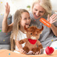 CozyWorld Recordable Stuffed Animal - 12.5" Highland Cow Plush Toy, 100% PP Cotton, Sweet Voice Messages, Birthday Gift for Kids