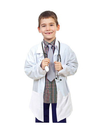 Natural Uniforms Childrens Lab Coat-Soft Touch, 16/18