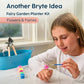 Bryte Light Up Unicorn Terrarium Kit For Kids - Grow Plant, Castle, Paint Set, Crystal Rock, Fairy Garden Lights, Arts & Crafts,
