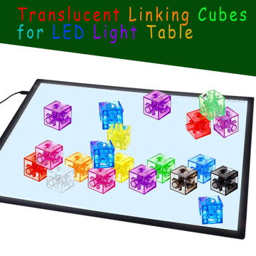 Jenaai 100 Pcs Linking Cubes Plastic Math Cubes Manipulative Counting Blocks Stem Snap Blocks Connecting And Counting Cube For E