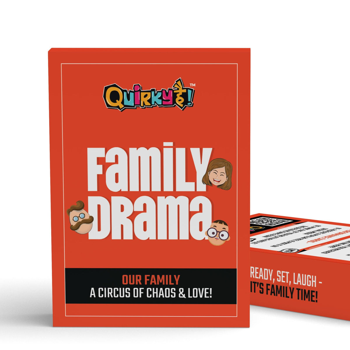 Quirky ! Family Drama  Pack Of 50 Cards A Family Card Game | Perfect Family Game To Create Memorable Moments