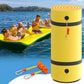 MADOG 18 x 6 Ft Outdoor Floating Water Mat for mature-themed Beach Lake Ocean Swimming Pool Large Size 3 Layer Tear Resistant XPE Foam Giant Swim Tanning Float Island Pad Raft Recreation Hck Lounge Yellow