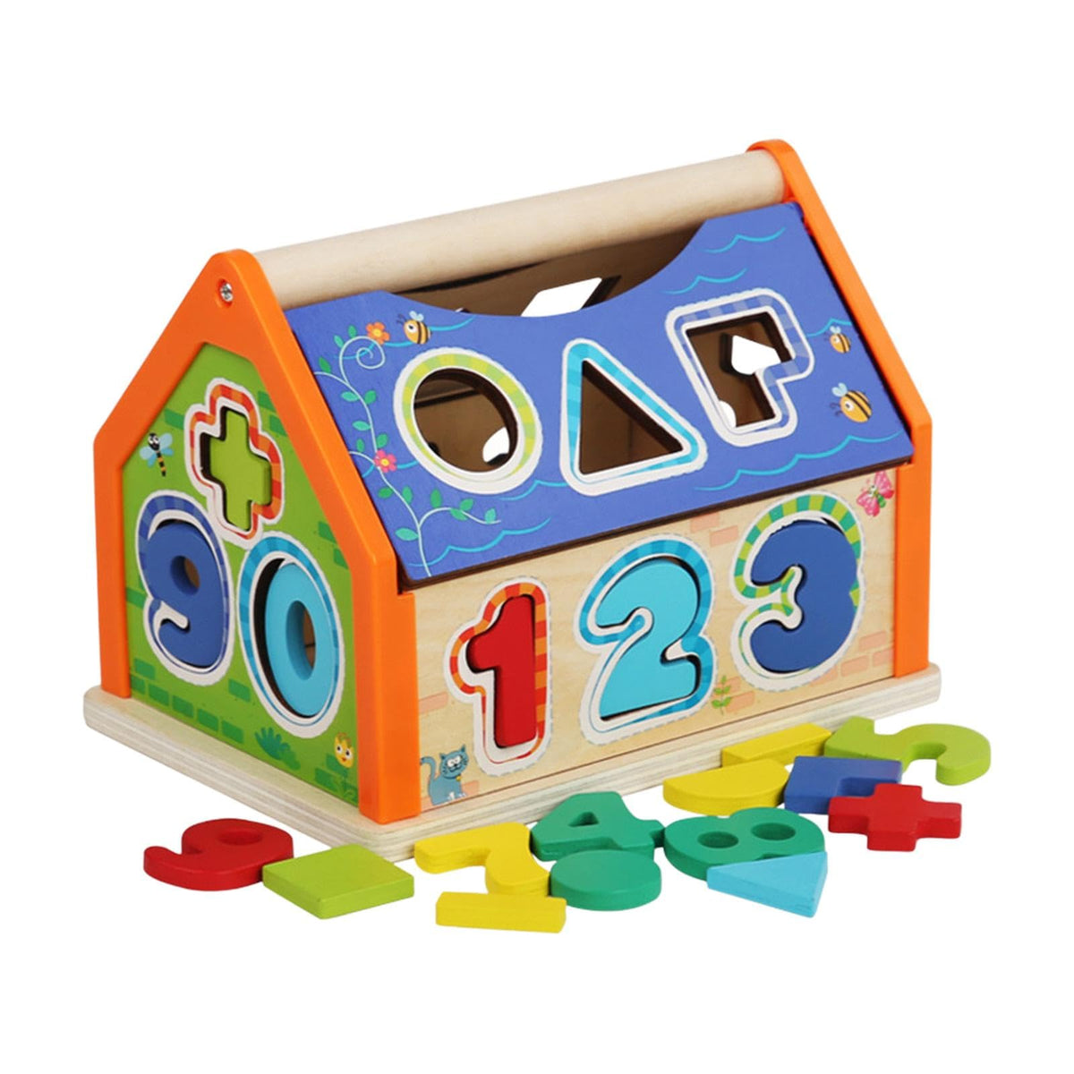 Jazzy Pearls Toys & Hobbies  Preschool Toys & Pretend Play  Wooden & Handcrafted ToysHouse Activity Center Early Learning For