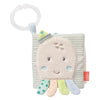 Fehn 054415 Octopus Fabric Book - Tactile Book for Babies and Toddlers from Newborns Upwards - Encourages the Sense of Touch and