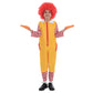 Qiaopkeb 4-Pcs Clown Costume Christmas Costume Kids Circus Clown Costume Carnival Boys And Girls Halloween Cosplay Clowm Christm