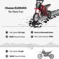 Elemara Electric Dirt Bike For Kids,15.5 Mph & 150Lb Max, 350W Kids Motorcycle With Music & Bluetooth,Chain-Driven Motor, Twist-