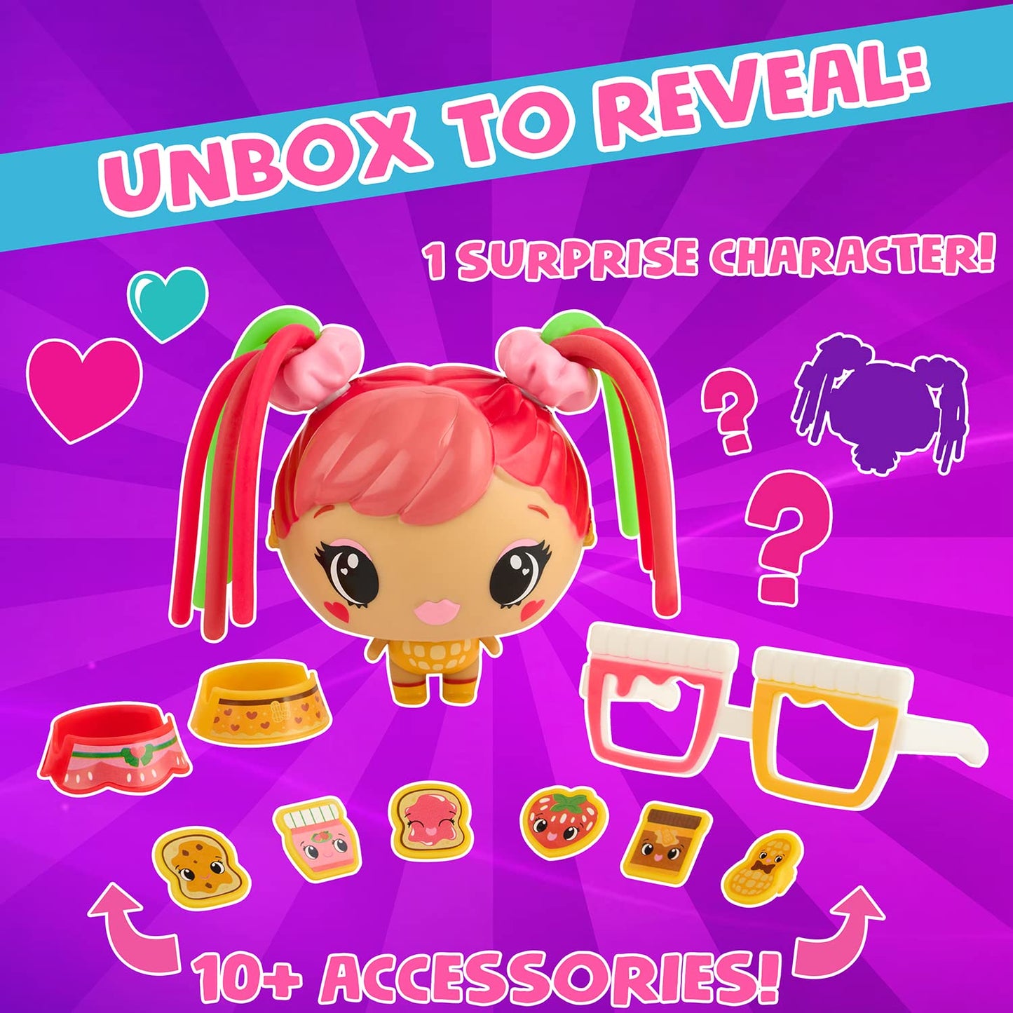 My Squishy Little Pop Stars by WowWee - Small Multicolored Plush Toy, Soft and Squishy Fun for Kids