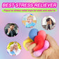 24 Pack Slow Rising Stress Cube , Dough Stress Balls Soft Fidget Squishy Toys for Anxiety Relief, Pull Stretch Classroom Prize P