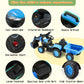 Mellcom Ride On Excavator, 12V Excavator Ride On Toy With Detachable Trailer, Electric Car With Remote Control, Kids Car With Di