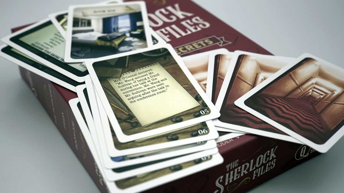 Sherlock Files: Sinister Secrets, Strategy Board Games, Indie Boards & Cards