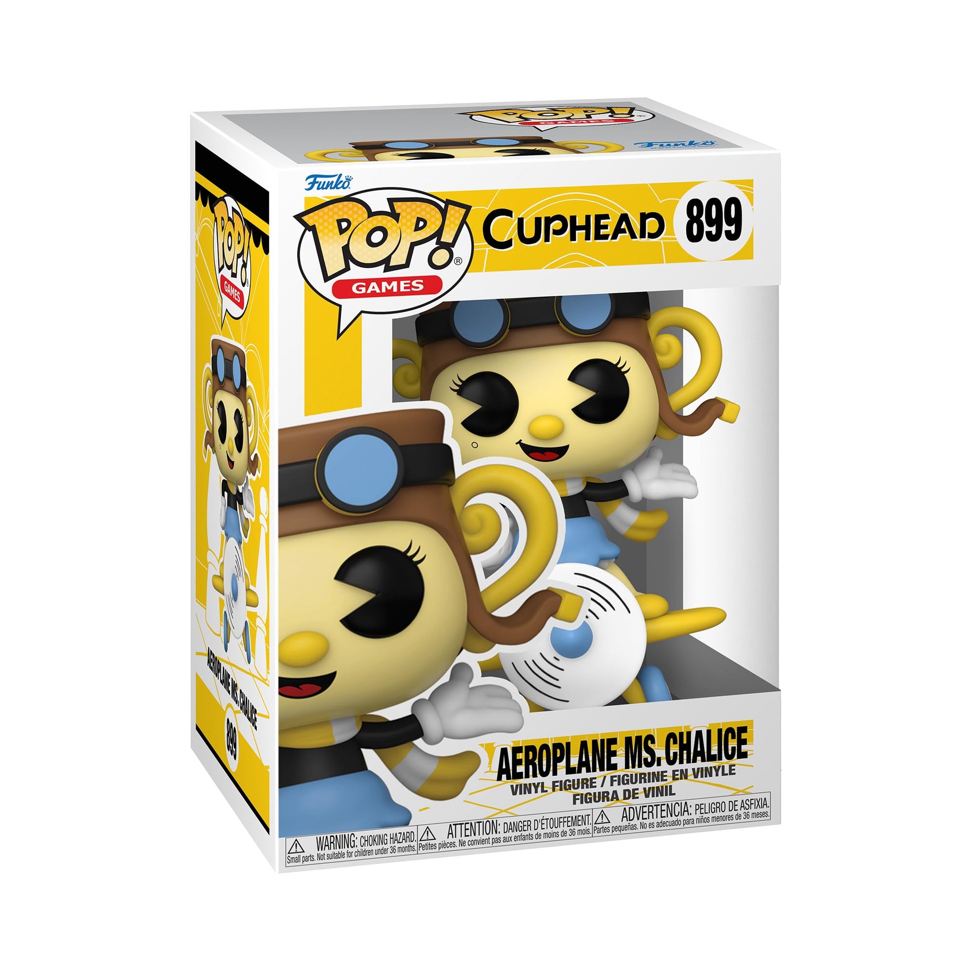 Funko Pop! Games: Cuphead - Aeroplane Ms. Chalice