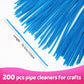 Praisebank Dark Blue Pipe Cleaners for Crafts (200pcs), 12 inch Long, Chenille Stems for Arts and Crafts.