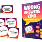 Gray Matters Games Wrong Answers Only Party Game - Fun Group Guessing Game for 8 Players, Ages 14+, Small, Purple, Model WAO032023
