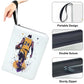 400 Pockets Basketball Card Binder for Basketball Trading Cards Collectors Portable Waterproof Card Storage Bag with Removable Sleeves Compatible with Sports Cards