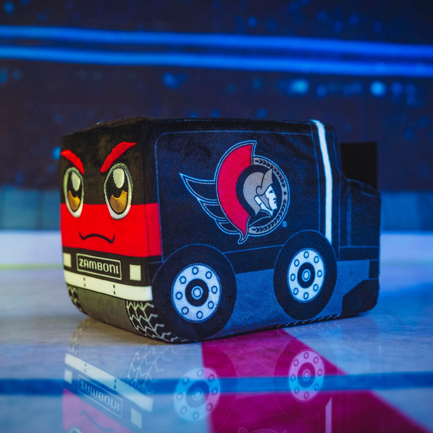 Bleacher Creatures Ottawa Senators Zamboni 7' Nhl Kuricha Plushie - Soft Chibi Inspired Plush