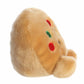 Aurora Festive Palm Pals Kringle Cookie Stuffed Animal, Brown, 5 Inches, Small, Plush Toy for Kids & Collectors, Holiday Gift