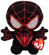 Ty Marvel Avengers Miles Morales Squishy Beanie Baby Plush Toy, Multicolored, Regular Size, Model 41160