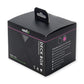 Vault X Exo-Tec® Modular Sideloading Deck Box Module For 100+ Tcg Cards. Detachable Magnetic Lid. Fits Commander & Standard Trading Cards. (Black/Electric Pink)