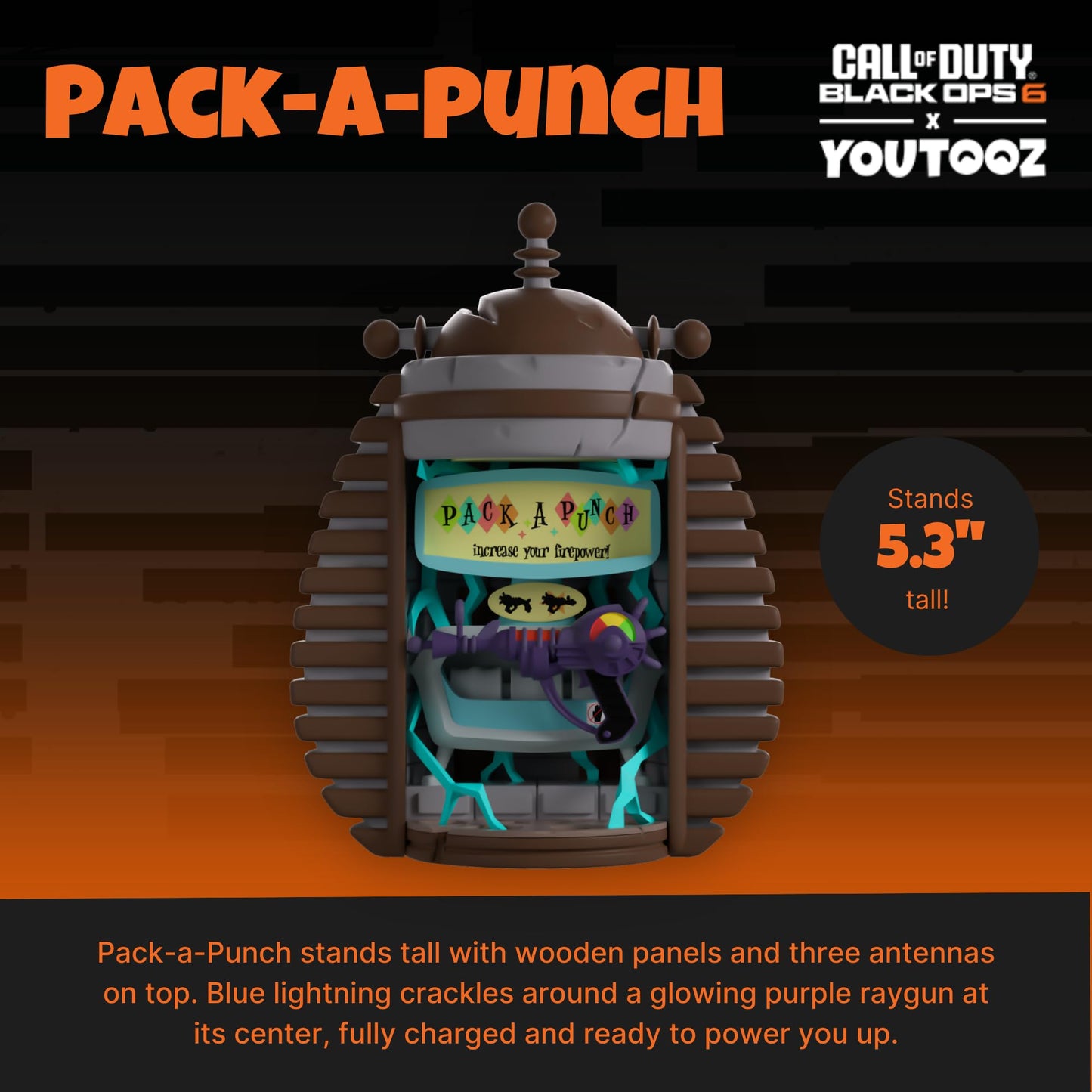 Youtooz Pack-a-Punch 5.3 Vinyl Figure - Collectible Pack-a-Punch Action Figure from Call of Duty