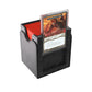Gamegenic Squire Plus 100+ XL Deck Box - Black, Holds 100 Double-Sleeved Cards, Detachable Slide Case, Armorfyber Surface