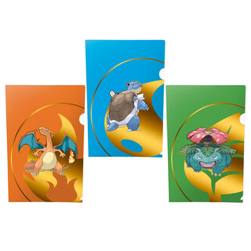 Pokemon Charizard, Blastoise, Venusaur Tournament Folios