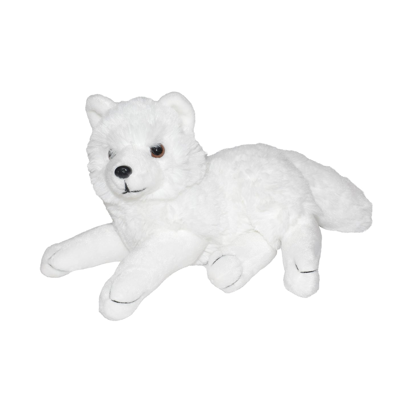 Wild Republic Arctic Fox Plush, Stuffed Animal, Plush Toy, Gifts For Kids, Cuddlekins 8 Inches, Multi