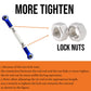 (2025 Upgrade) 78-108Mm Stainless Steel Turnbuckles/Camber Link For 1/10 Traxxas Slash 4X4/2Wd, Rustler 4X4 Vxl, Stampede 4X4 Vx