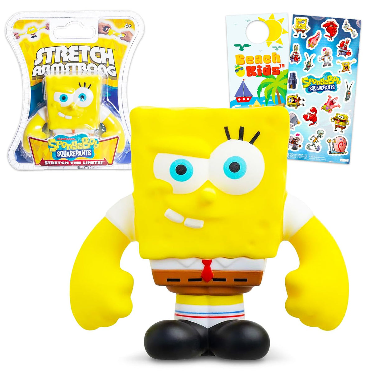 Spongebob Squarepants Stretchy Figure Bundle  Squishy Spongebob Toy Kids
