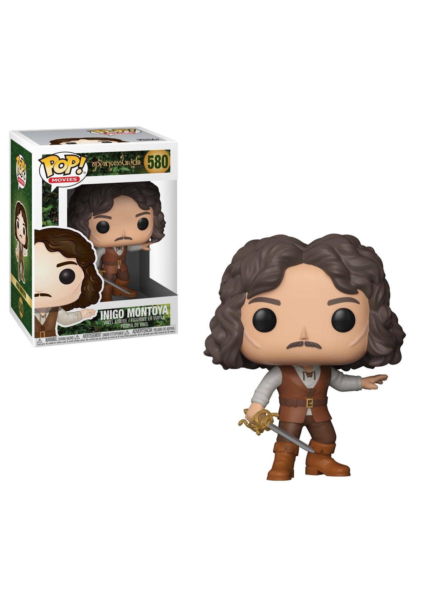 Funko Pop! Movies: The Princess Bride - Inigo Montoya, Multicolor