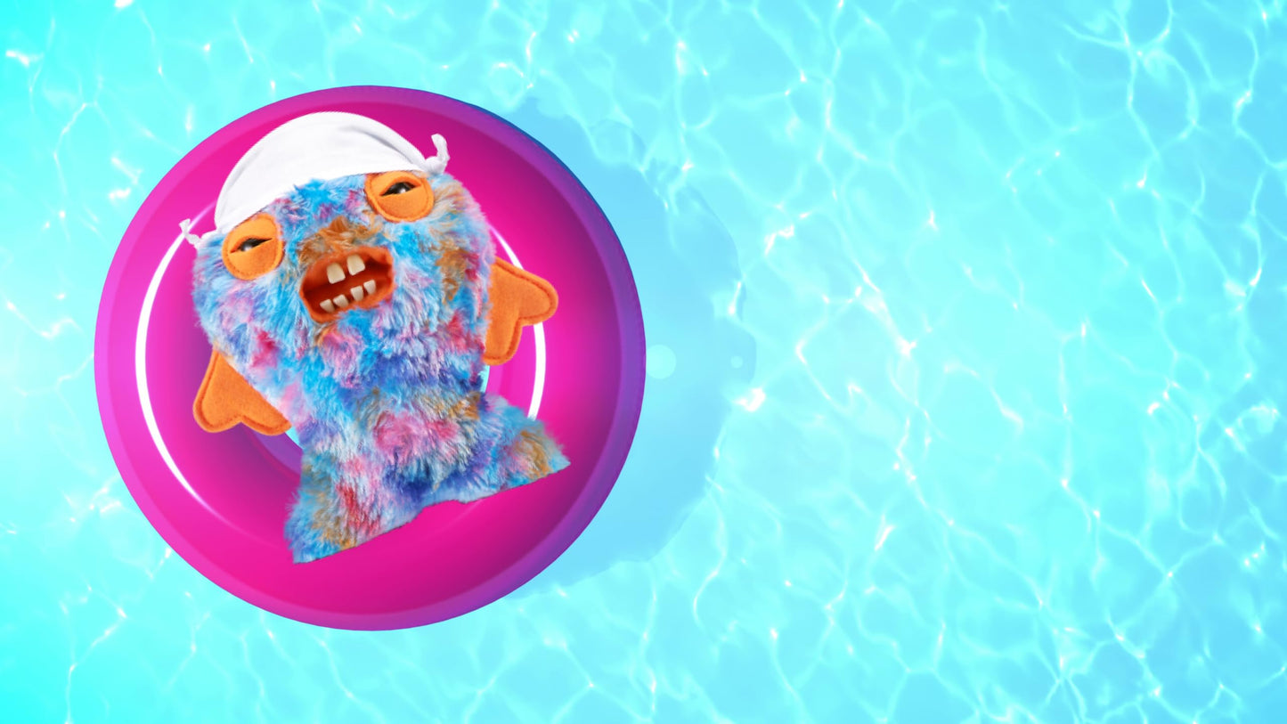 Fuggler Vacay Vibes By Zuru, Funny Ugly Monster, Plush, Collectible, Toy (Cod Father - Multi)