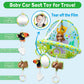 Dr.Rapeti Baby Car Seat Toy For Travel Rear Facing Double Sided Baby Travel Activity Car Seat Entertainment Toy Easy Drive Gift For Newborn Baby Infant 0-12 Month