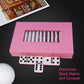 Idtq Double Six Standard Dominos Set 28 Tiles - Dominos Set Games For Adults, Classic Numbers Table Games, Family Travel Dominos