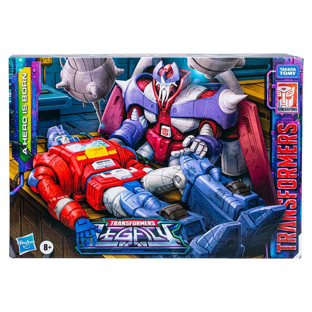 Transformers Legacy A Hero Is Born Alpha Trion & Orion Pax Action Figure 2-Pack