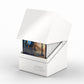 Ultimate Guard Boulder Solid 100+, Deck Case For 100 Double-Sleeved Tcg Cards, White, Secure & Durable Storage For Trading Card Games, No Transparency
