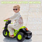 Kids Ride On Bubble Car, Hetoy 6V Battery Powered Electric Motorcycle 1.9 Mph Speed W/Led Headlights, Music, Pedal, Forward/Reserve, 3 Wheels Motorbike Toys Gift For Toddler 3 And Up Boys Girls, Green