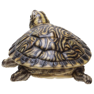 Pacific Giftware Realistic Yellow Belly Turtle Resin Figurine
