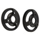 Dkky Spur Gear For Traxxas 2Wd Slash Drag Slash Bandit Upgrade Parts (72T-76T/48P)