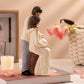 Elegondrar New Parents And Baby Figurines, Gifts For New Mom And Dad, Ideal For First Mothers Day, First Fathers Day, Hand Paint