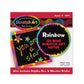 Melissa & Doug Scratch Art Rainbow Mini Notes (125) With Wooden Stylus - FSC Certified