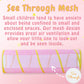 Kids Play Tunnel, Tunnel for Toddlers 1-3, Pop Up Crawl Tunnel Toy for Infant Baby Children Mesh See Through, Collapsible Tent G