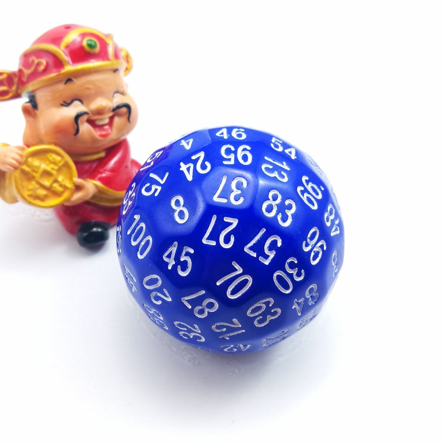 Bescon Polyhedral Dice 100 Sides Dice, D100 die, 100 Sided Cube, D100 ...