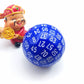 Bescon Polyhedral Dice 100 Sides Dice, D100 die, 100 Sided Cube, D100 Game Dice, 100-Sided Cube of Blue Color