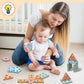 Kecristv Montessori Toys For 1 2 Year Old Girl And Boy, Shape Sorter Wooden Toys For Toddlers 1-3, Toddler Toys Age 1-2, 1 2 Yea