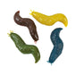 Fun Express Sticky Stretch Slug Toys (Set Of 12) Gross Rubber Worm Novelty Toys