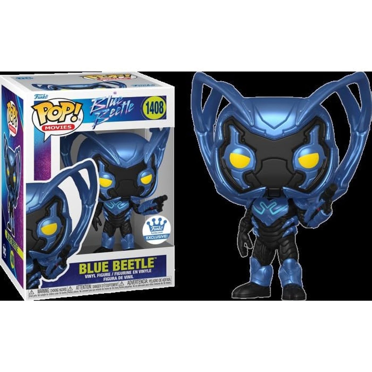 Funko Pop! Heroes: Blue Beetle Shop Exclusive (Fu74139)