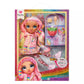 Rainbow High Sparkle And Shine Rosetta (Pink) 11'' Fashion Doll With Liquid Sparkles On Legs, Shake To See Them Shine, Great For